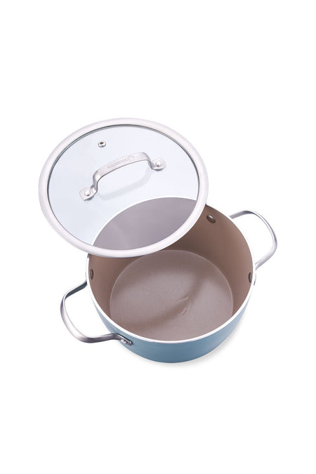 KORKMAZ Nea Sera 7 Piece Minta Cookware Set