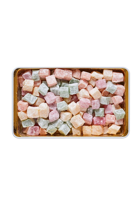 Cerez pazari Mini Turkish Delight Gift Box metal kutuda 350gr - MALLTURK