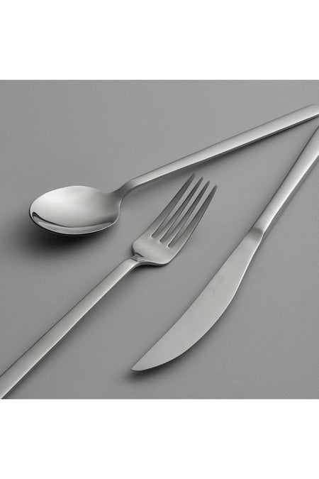 Jumbo 2900 vannes 24 Piece 6 Place Setting tatli Flatware Set - MALLTURK