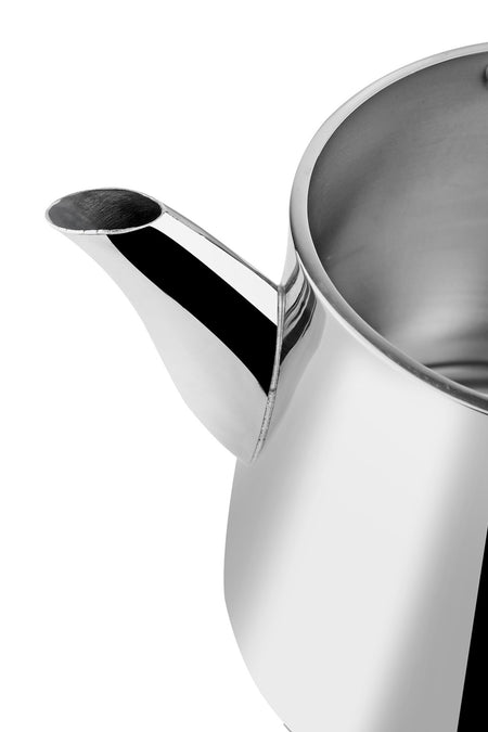 Nehir Alya Maxi Large Size Stainless Steel 1.10-2.15 Lt. Teapot Set - MALLTURK