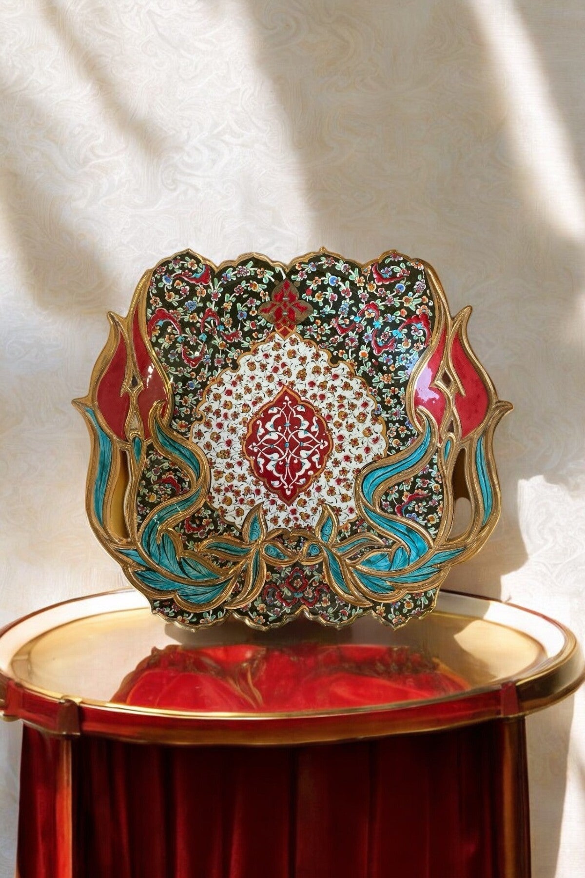 eporselen Ask-i Zer 40 cm Plate - MALLTURK