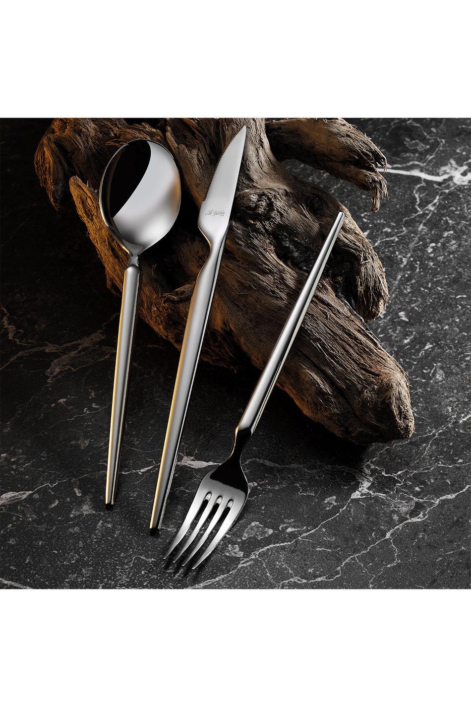 Aryildiz arcadia 84 Piece 12 Place Setting Flatware Set - MALLTURK