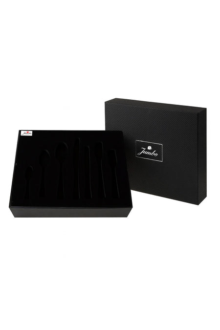 Jumbo 2600 84 Piece 12 Place Setting Steel Flatware Set - MALLTURK