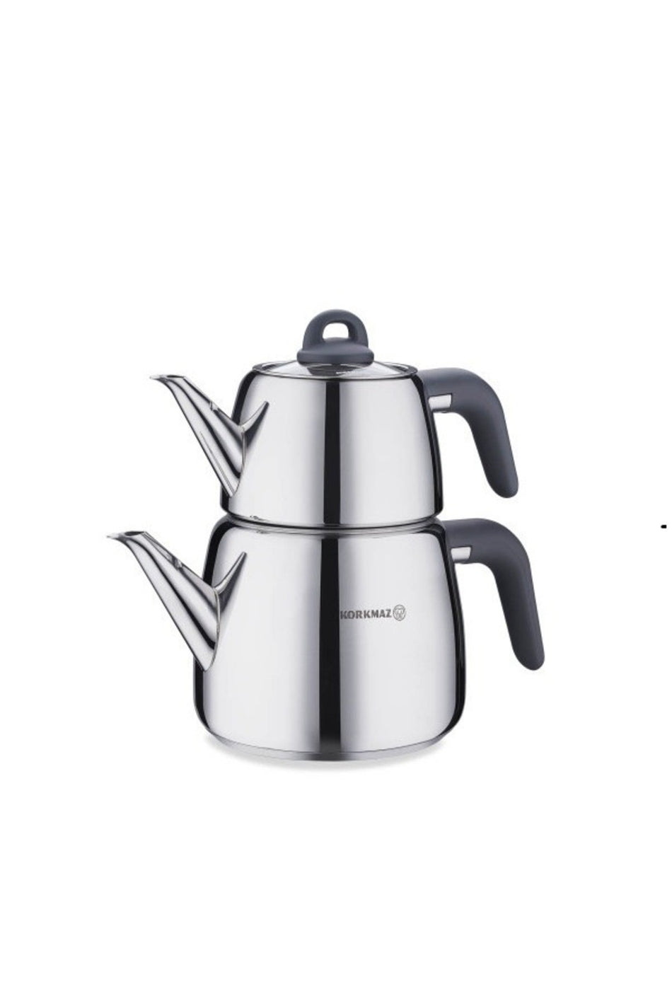 KORKMAZ Bella Smoked Teapot Set - ORiGiNAL PRODUCT - MALLTURK