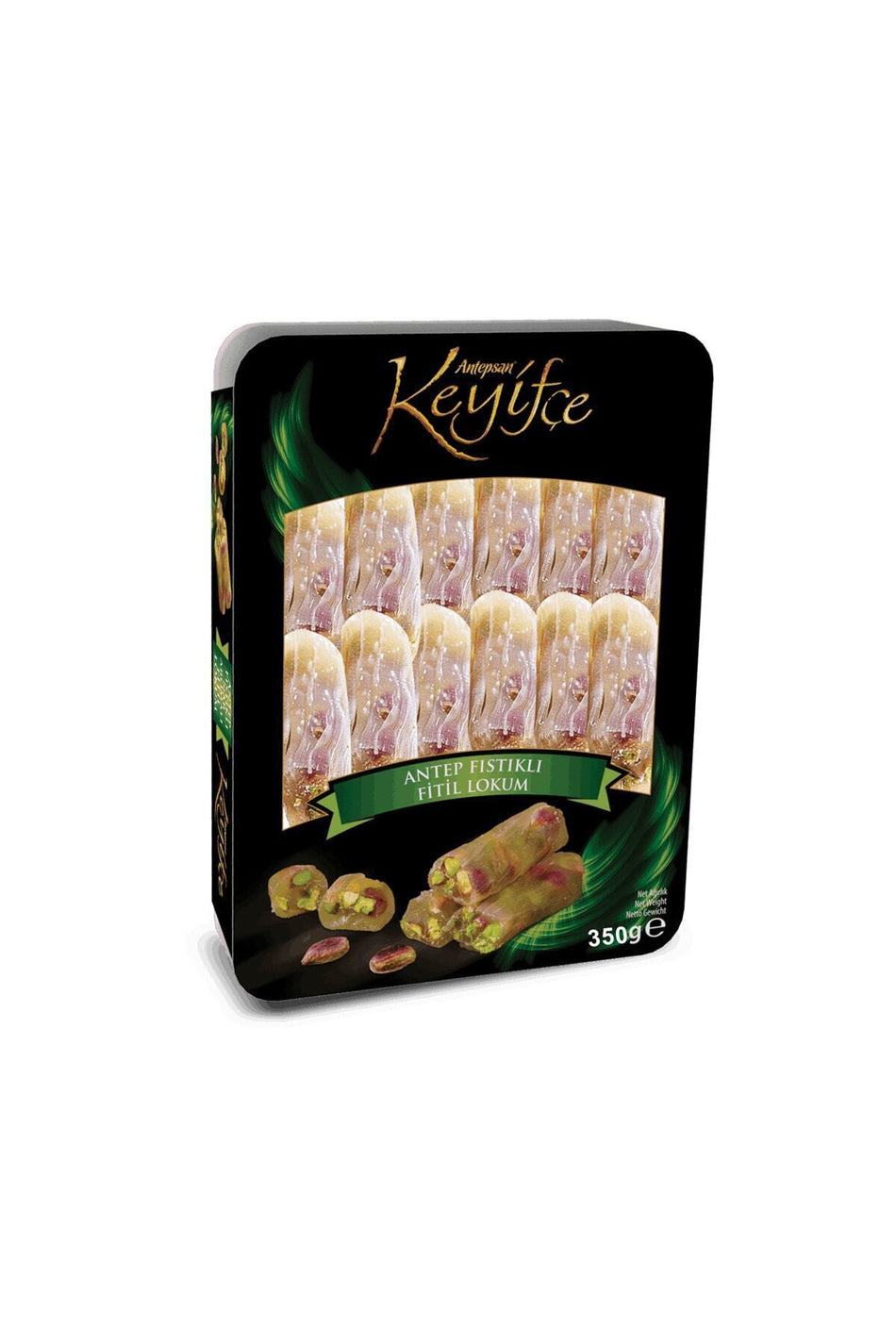 keyifce Pistachio fitil Turkish Delight 350 g - MALLTURK