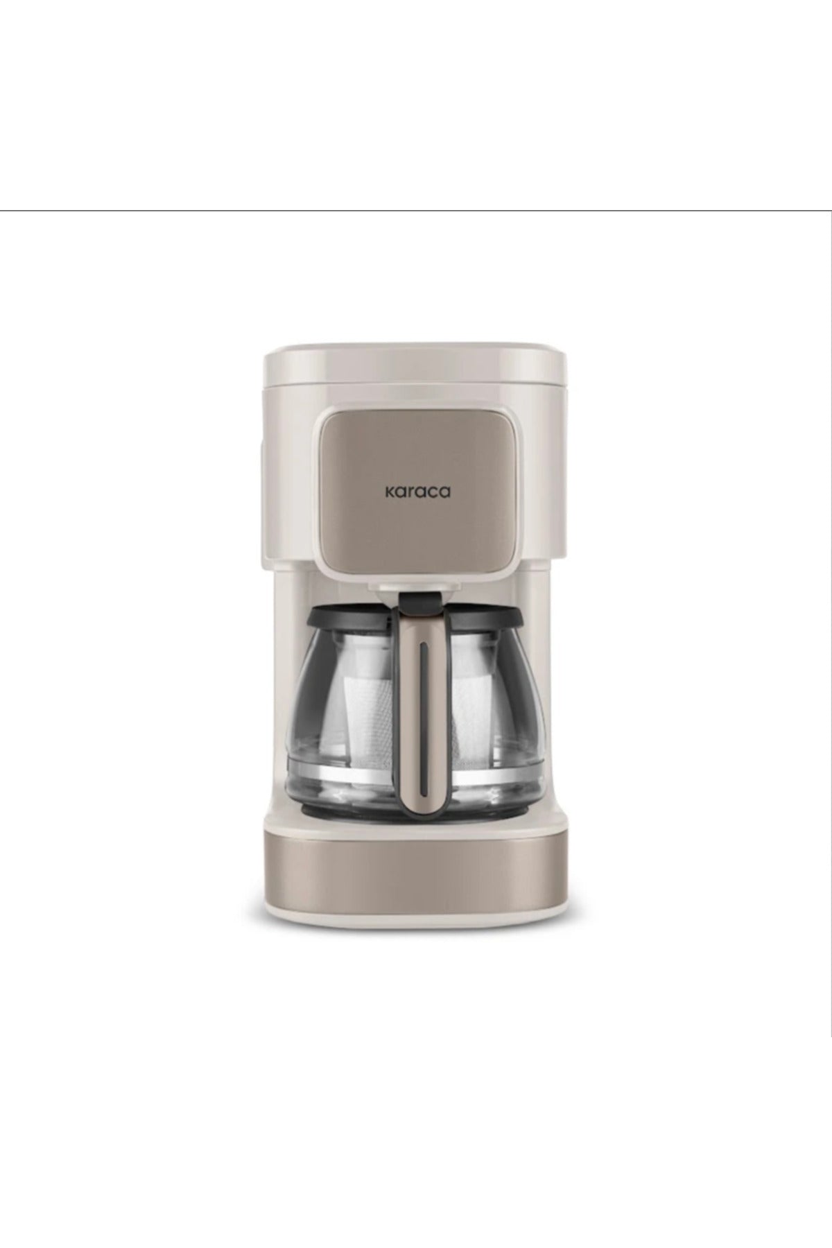 Karaca 2-in-1 Tea and Filter Coffee Maker, 5-Cup Capacity, Keep Warm Function - MALLTURK