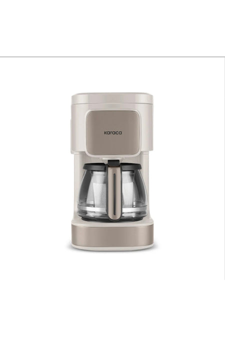 Karaca 2-in-1 Tea and Filter Coffee Maker, 5-Cup Capacity, Keep Warm Function - MALLTURK
