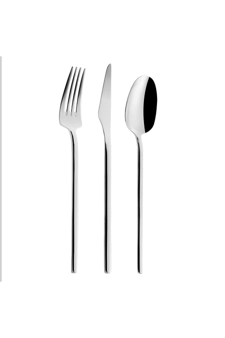 Aryildiz volga 84 Piece 12 Place Setting Flatware Set - MALLTURK