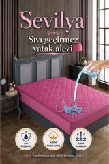 sevilya Waterproof Cotton Quilted Mattress Protector - MALLTURK