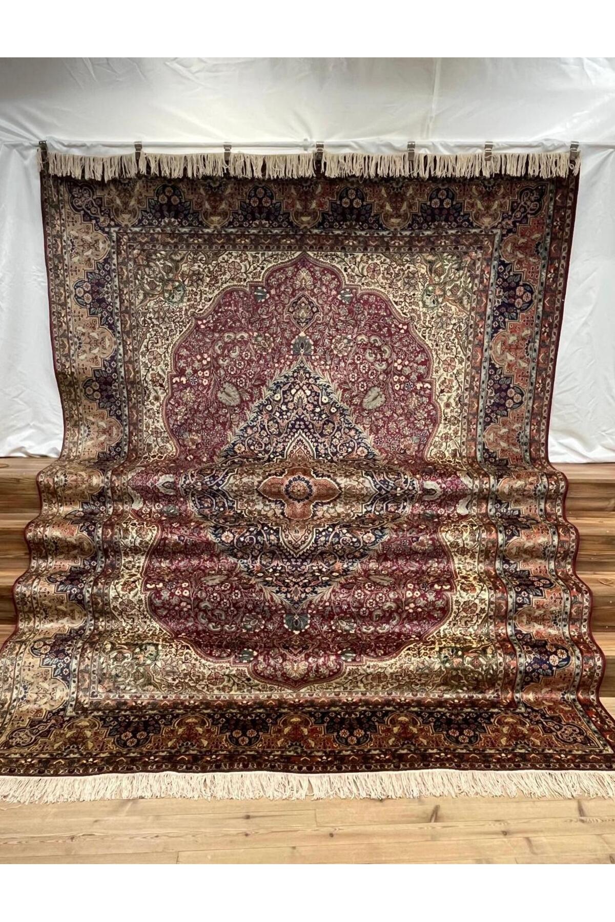 SIRVAN Rug Hand-Woven LADIK Rug - 374 x 281 - MALLTURK