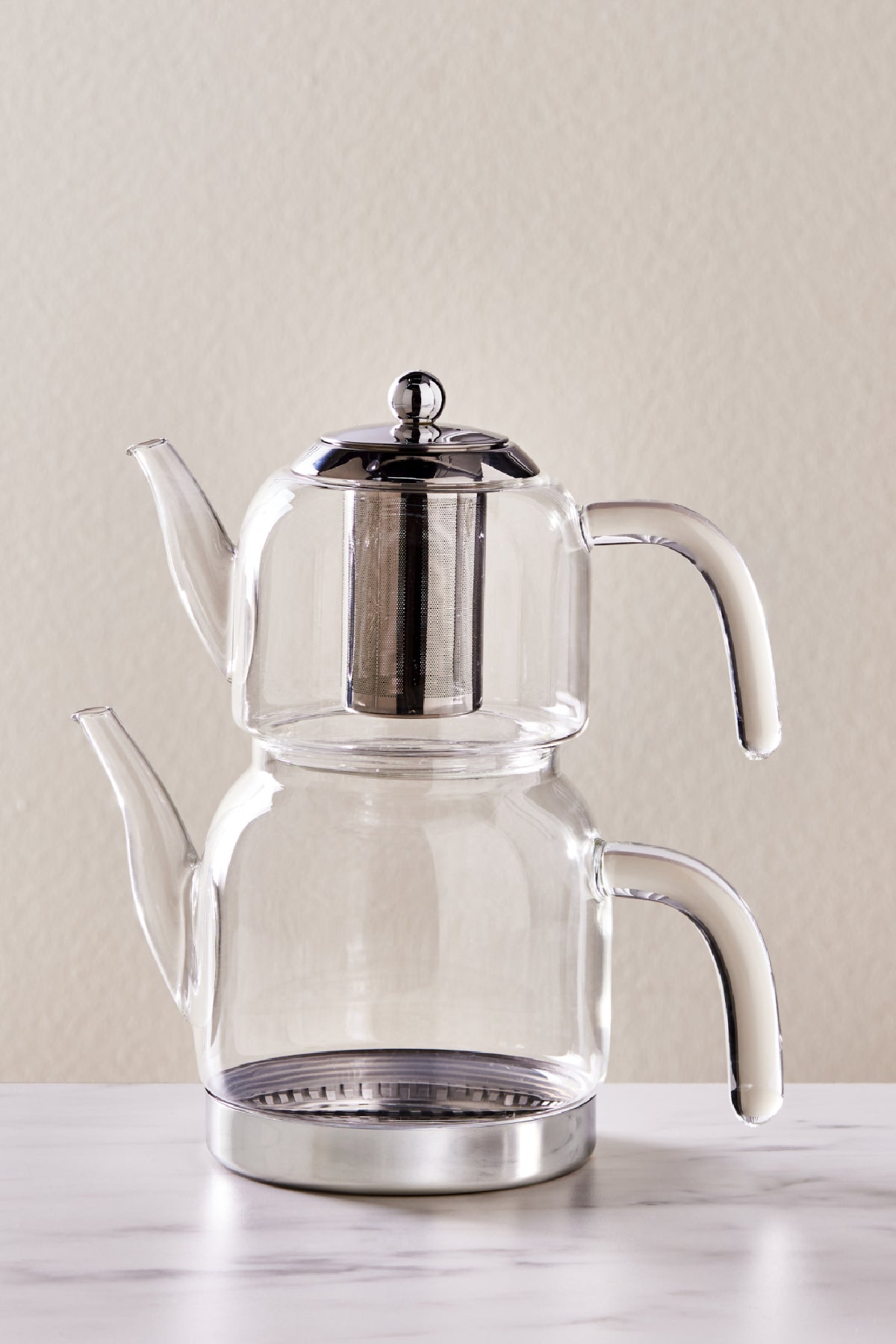 Karaca Panora induction Base Glass Maxi Teapot Set - MALLTURK