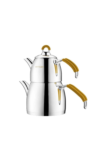 Emsan Mina Mini Teapot Set Yellow - MALLTURK