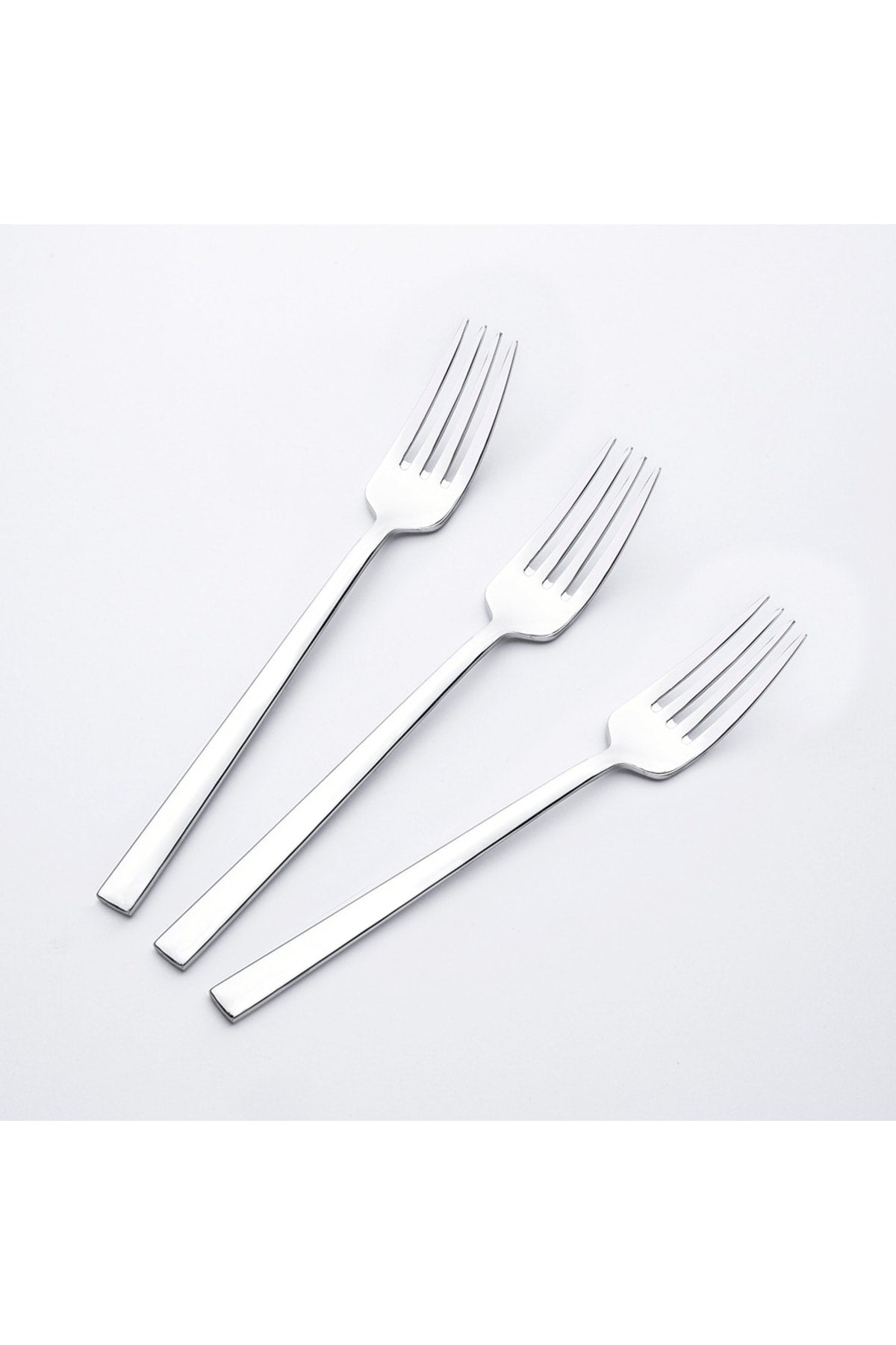 Nehir dalyan Plain 6 Pack yemek Fork Set - MALLTURK