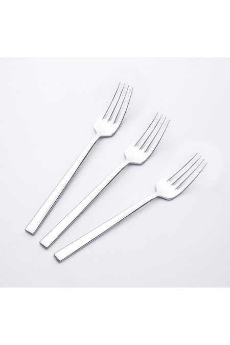 Nehir dalyan Plain 6 Pack yemek Fork Set - MALLTURK