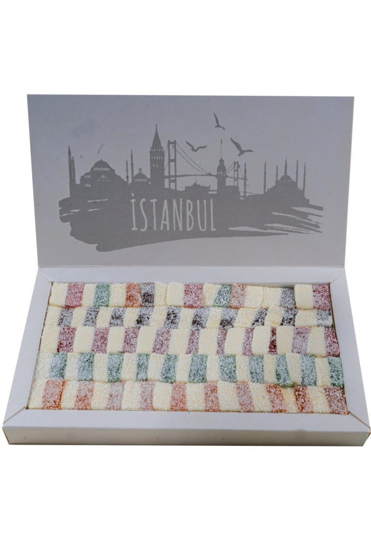 Lina extra Assorted Turkish Delight 1 kg - MALLTURK