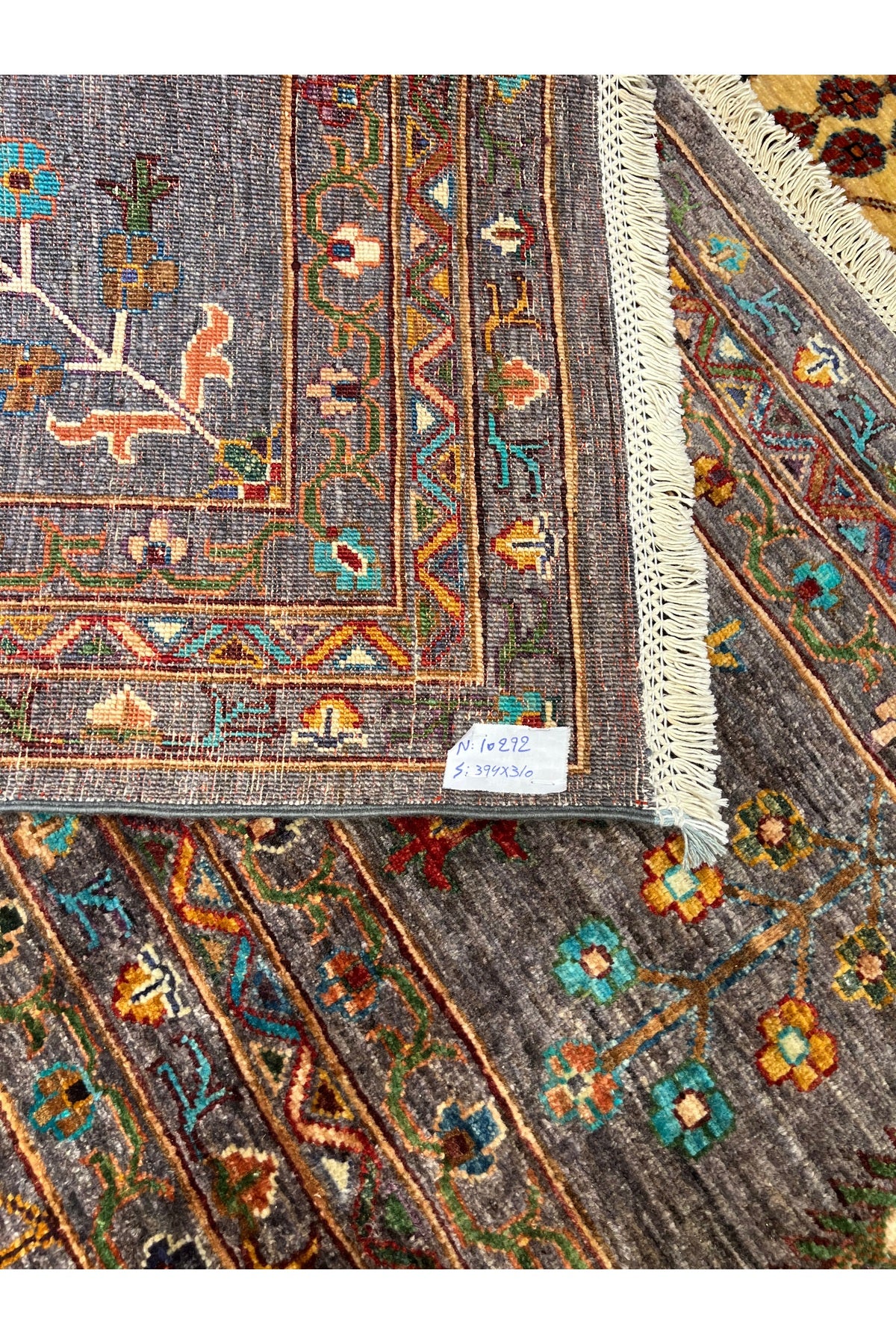 RD RAMAZAN DAG Hand Rug Art Hand-Woven Afgan Sultani Rug Premium Kalitelidir Ebet 395x310. - MALLTURK