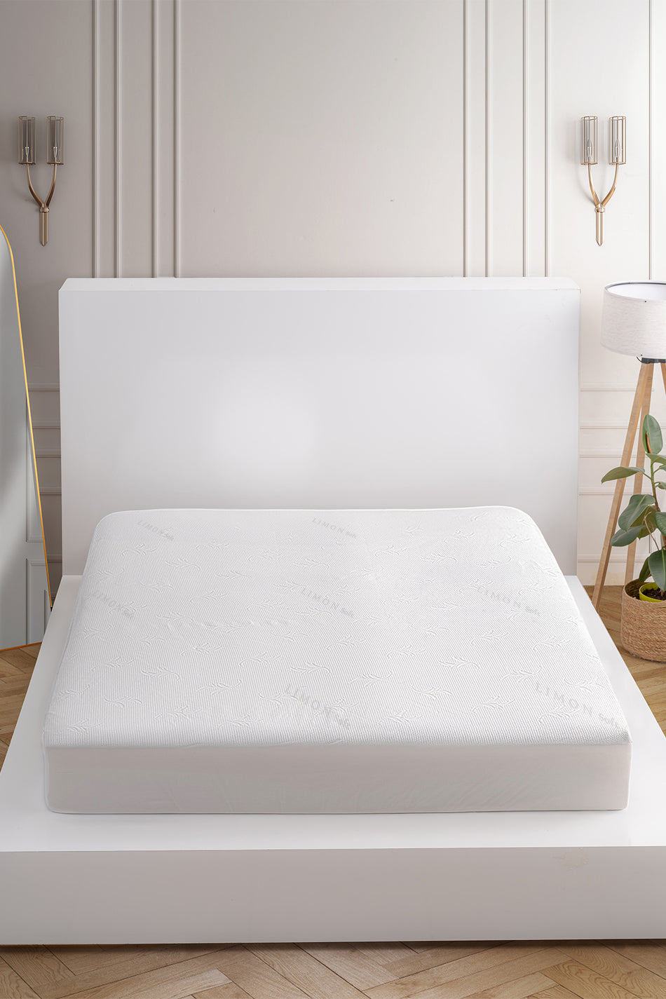 Limon Soft Waterproof Fitted Mattress Protector - MALLTURK