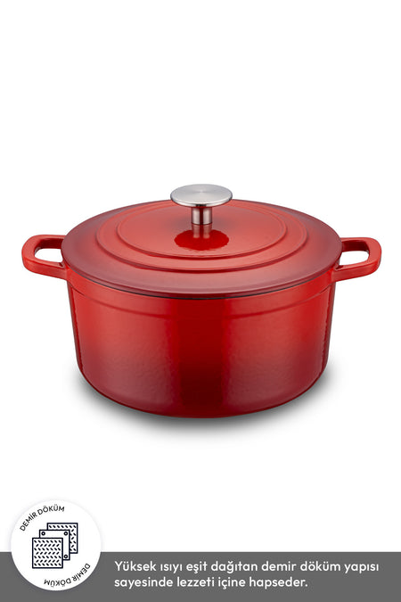 Emsan Fortino Cast Cast Cookware Set 4 Piece 22 cm
