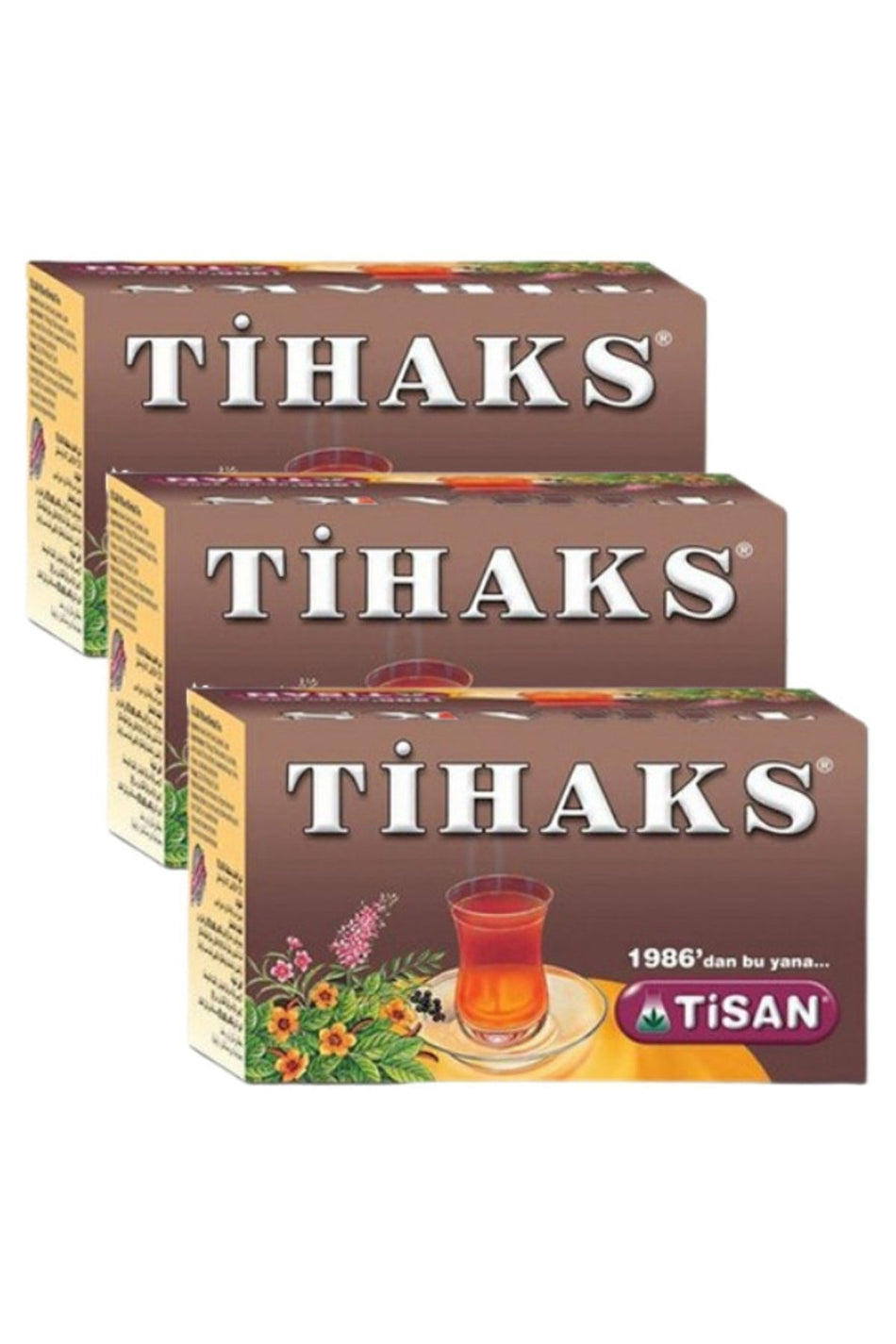 Teh Herbal Tisan Tihaks (3 Kemasan) (51*3 G - 20*3 Kantong Filter)