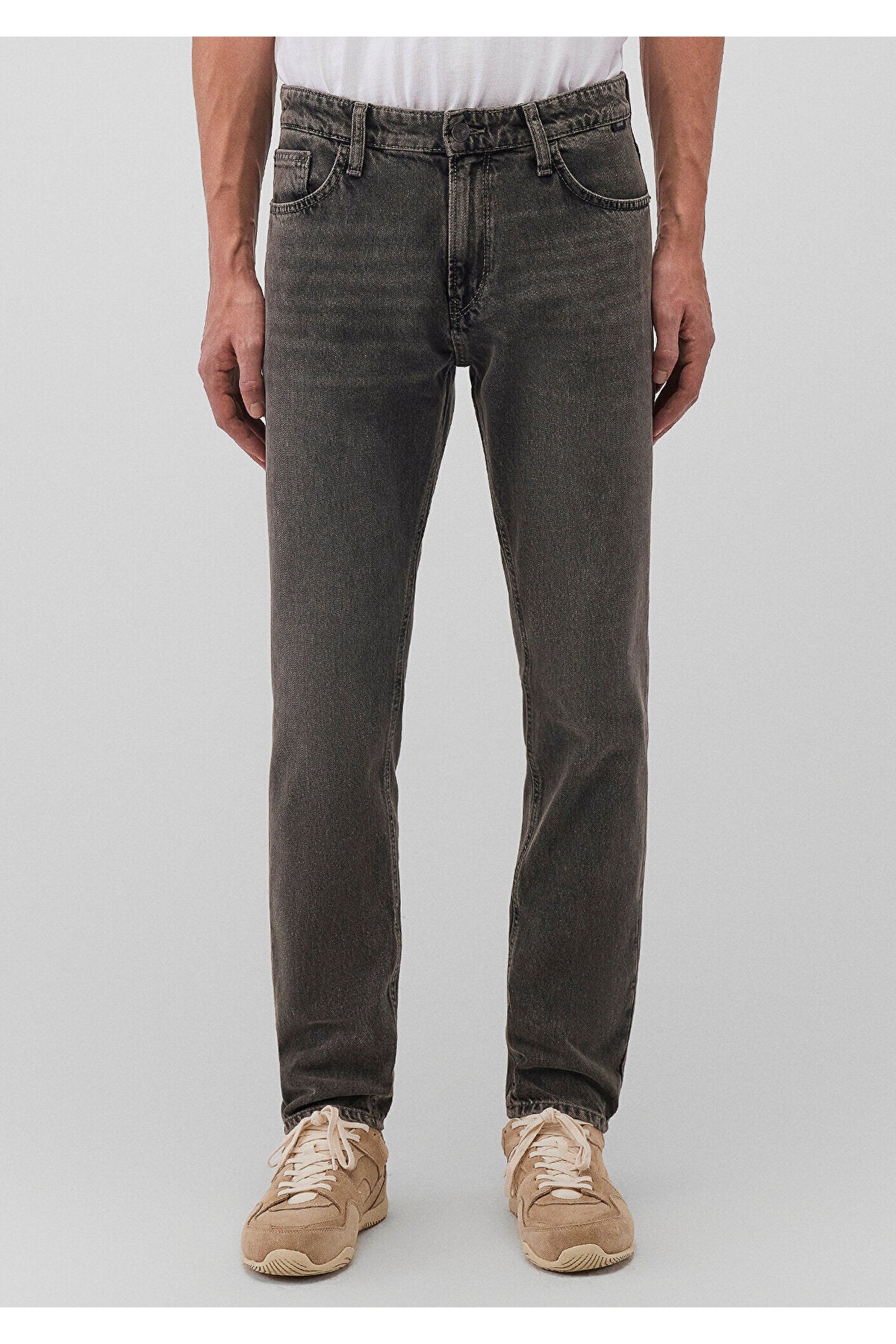 Mavi Milan Street Misty Anthracite Denim Jeans 0081088528 - MALLTURK