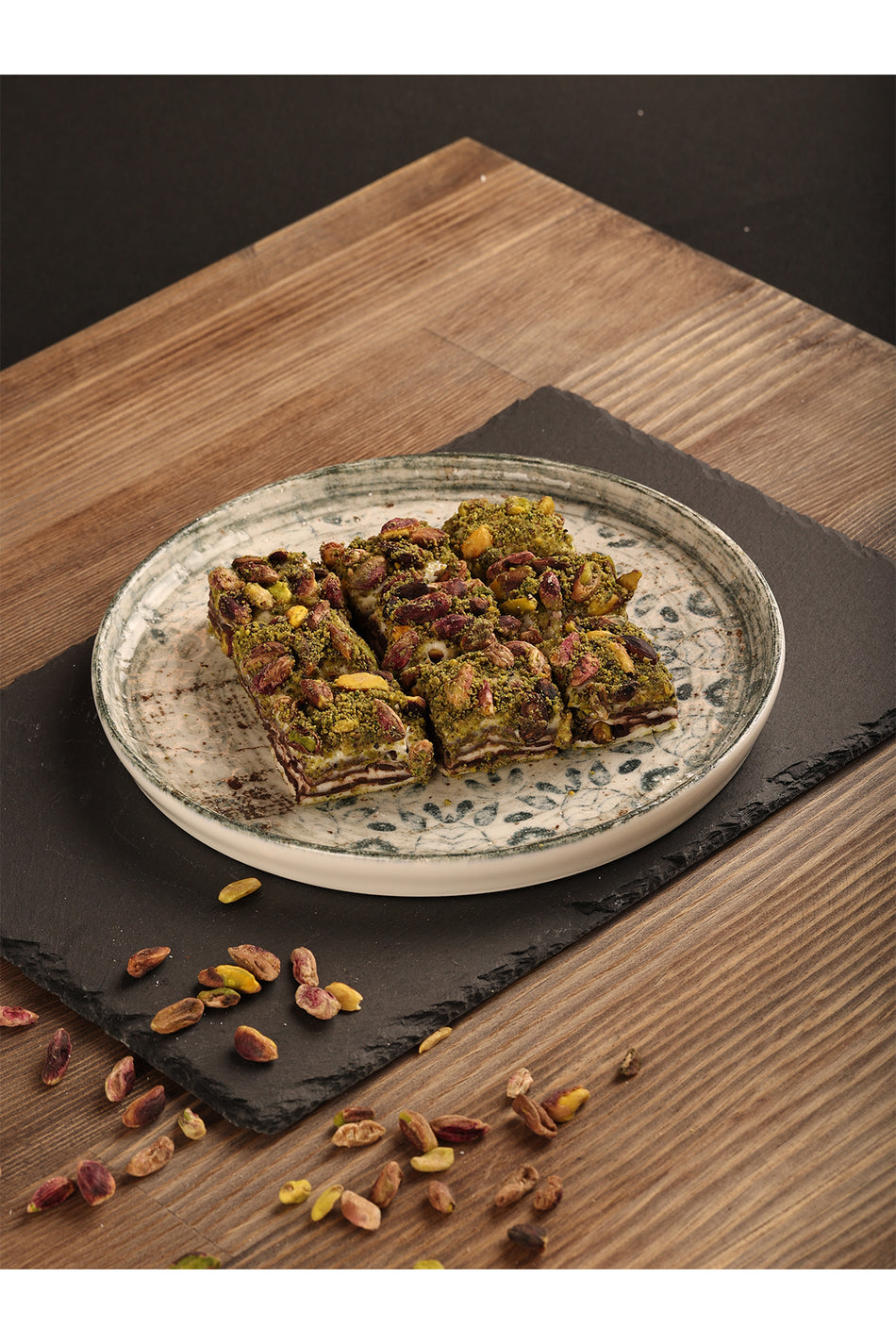 Komeci gida Pistachio baklava Turkish Delight 1kg - MALLTURK