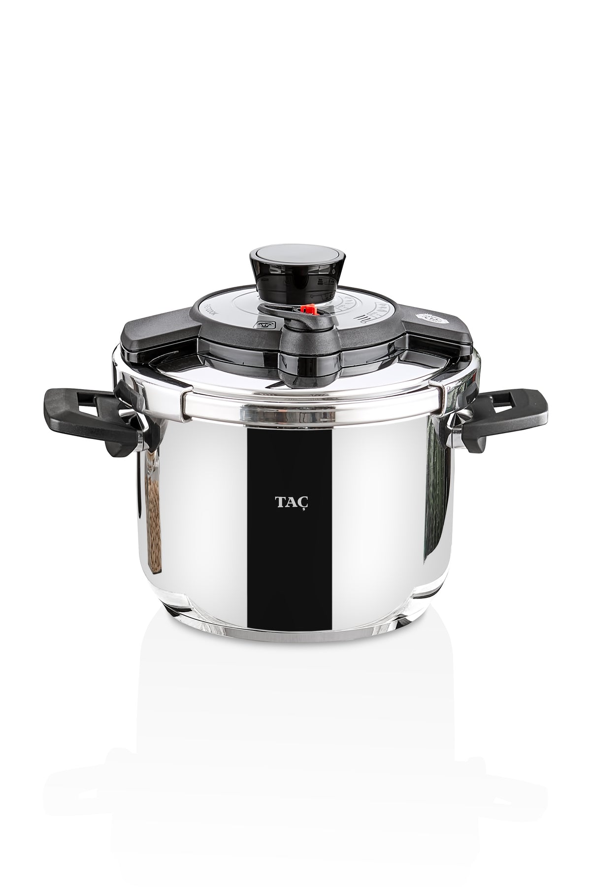 Tac FastCook 2-Piece 4+6 Liter induction Base Pressure Cooker Set - MALLTURK