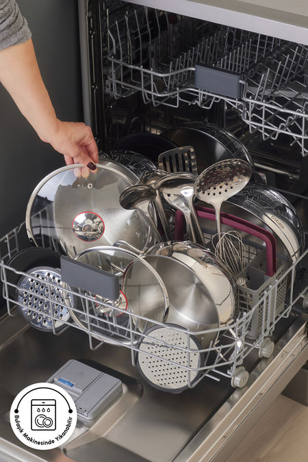 Emsan Karistir Pisir Sakla 18 Piece Karistirma Kabi ve Servis Gerecli Cookware Set
