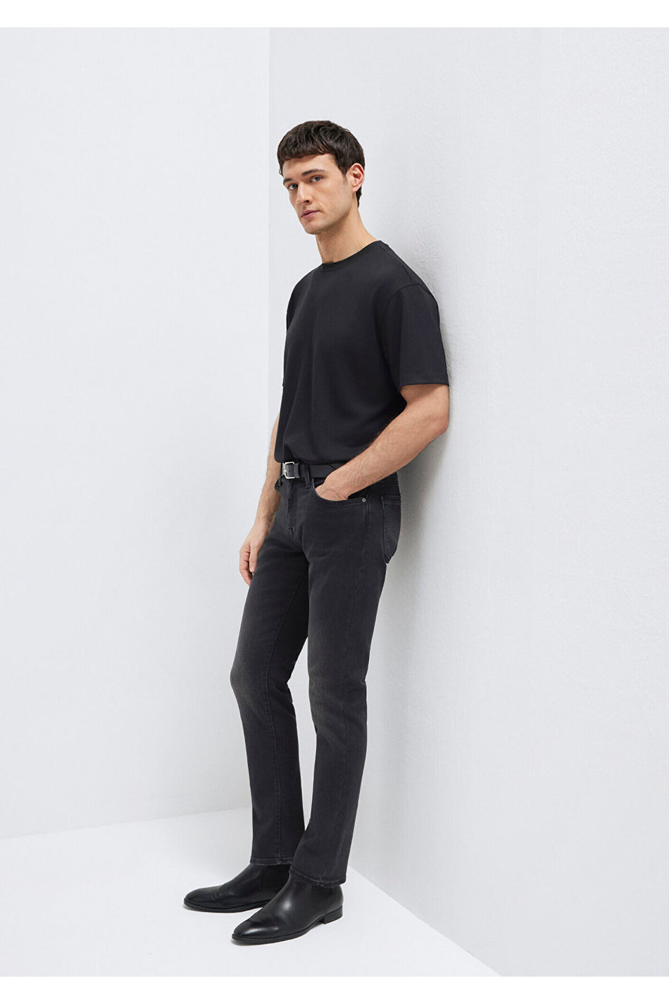 Mavi Marcus Black Anthracite Smoke Jeans 0035133159 - MALLTURK