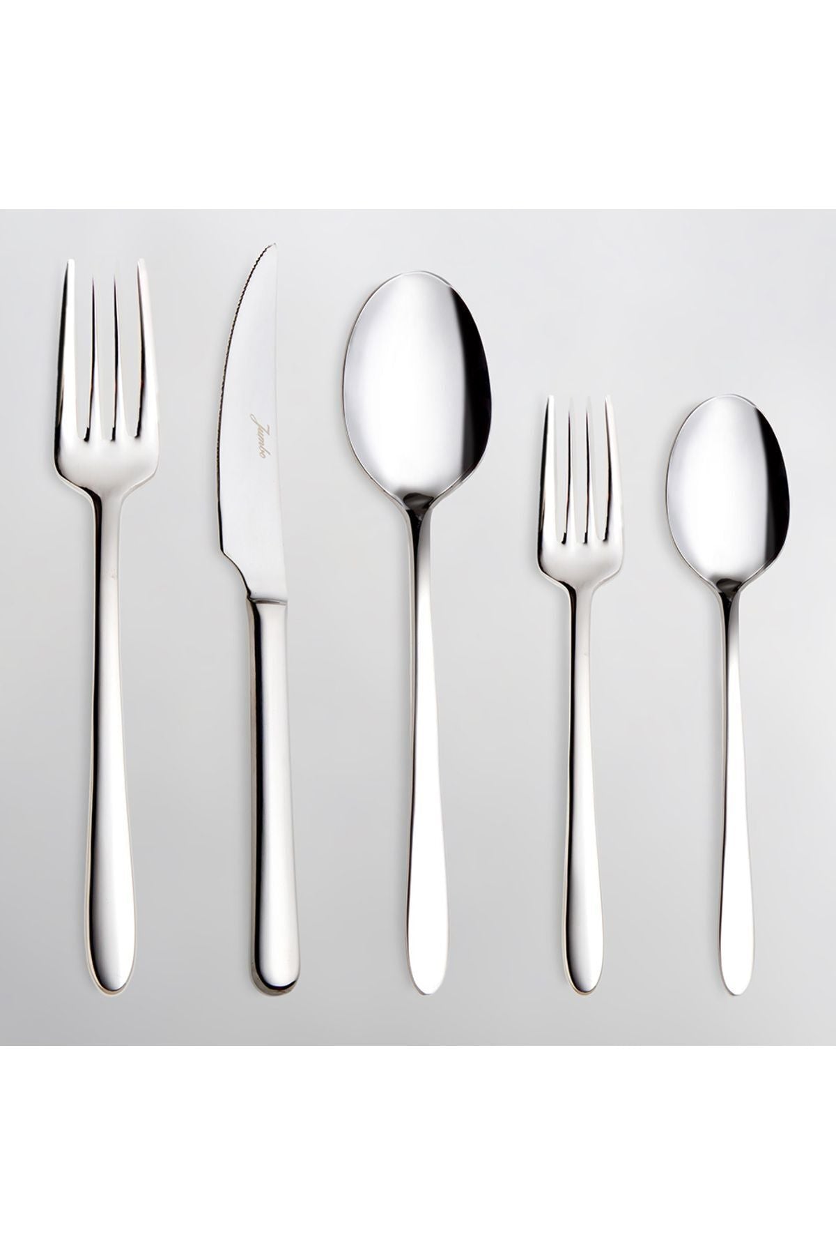 Jumbo dubhe 60 Piece 12 Place Setting Flatware Set - MALLTURK