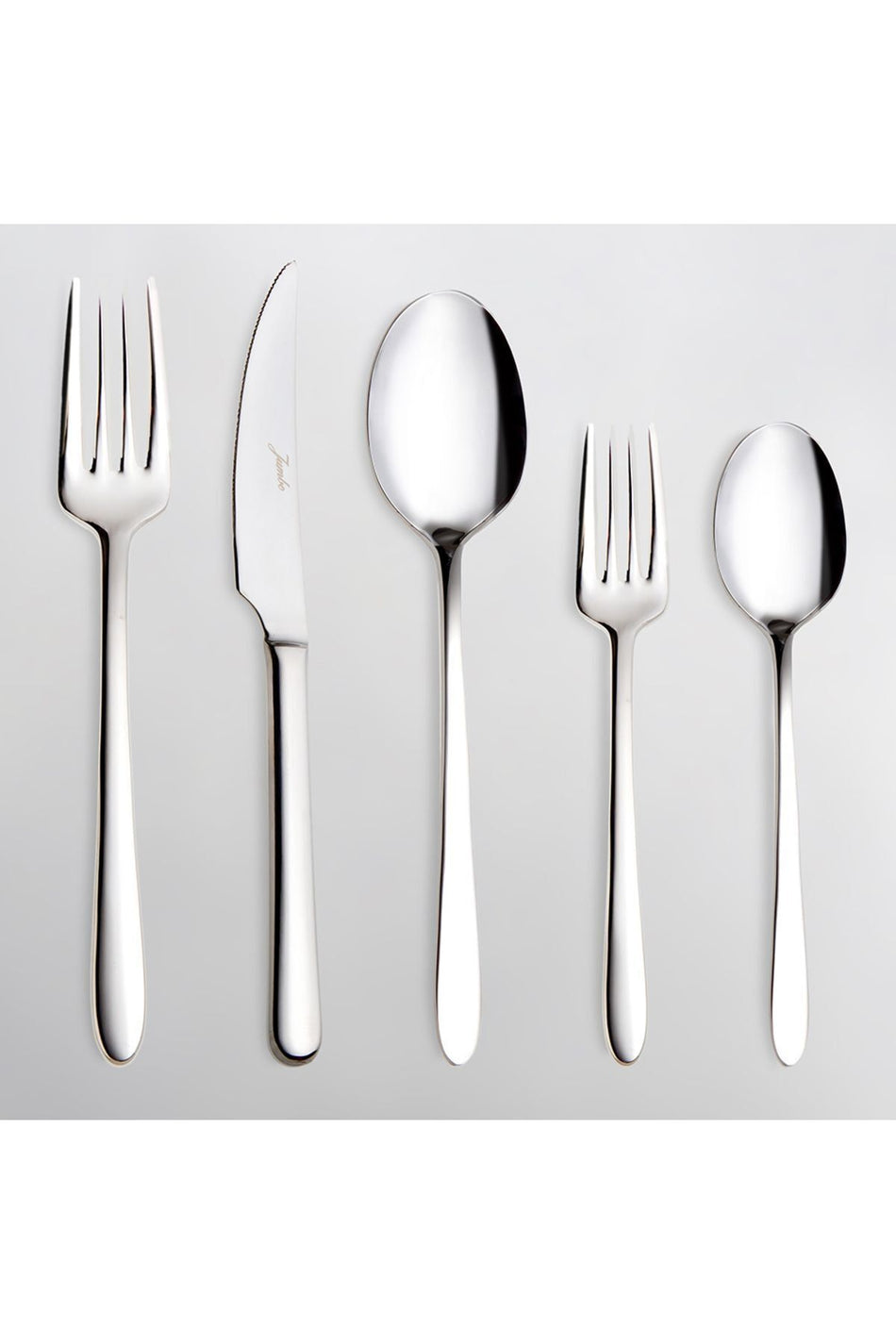 Jumbo dubhe 60 Piece 12 Place Setting Flatware Set - MALLTURK