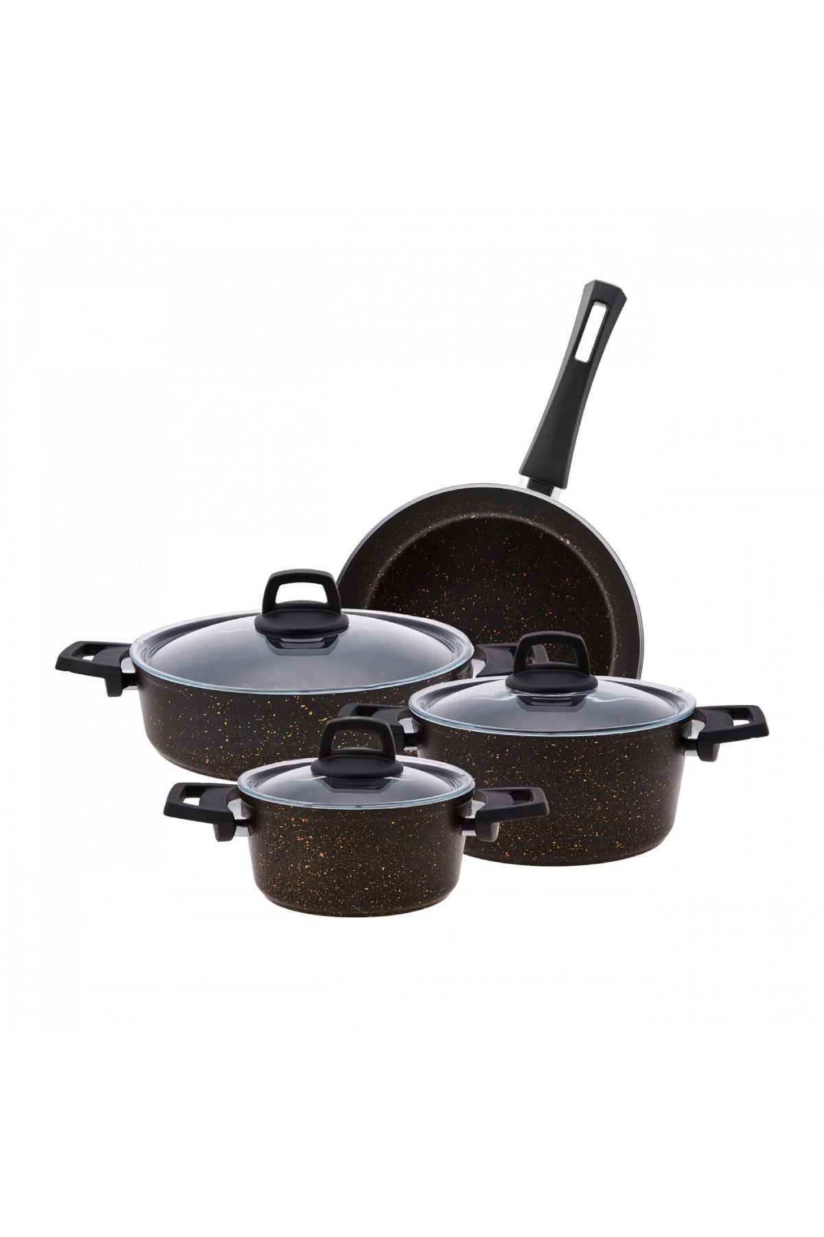Karaca Biogranit Blackgold 7 Piece Cookware Set - MALLTURK