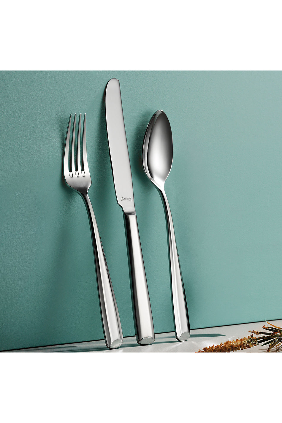 Aryildiz claude 72 Piece 12 Place Setting Flatware Set - MALLTURK
