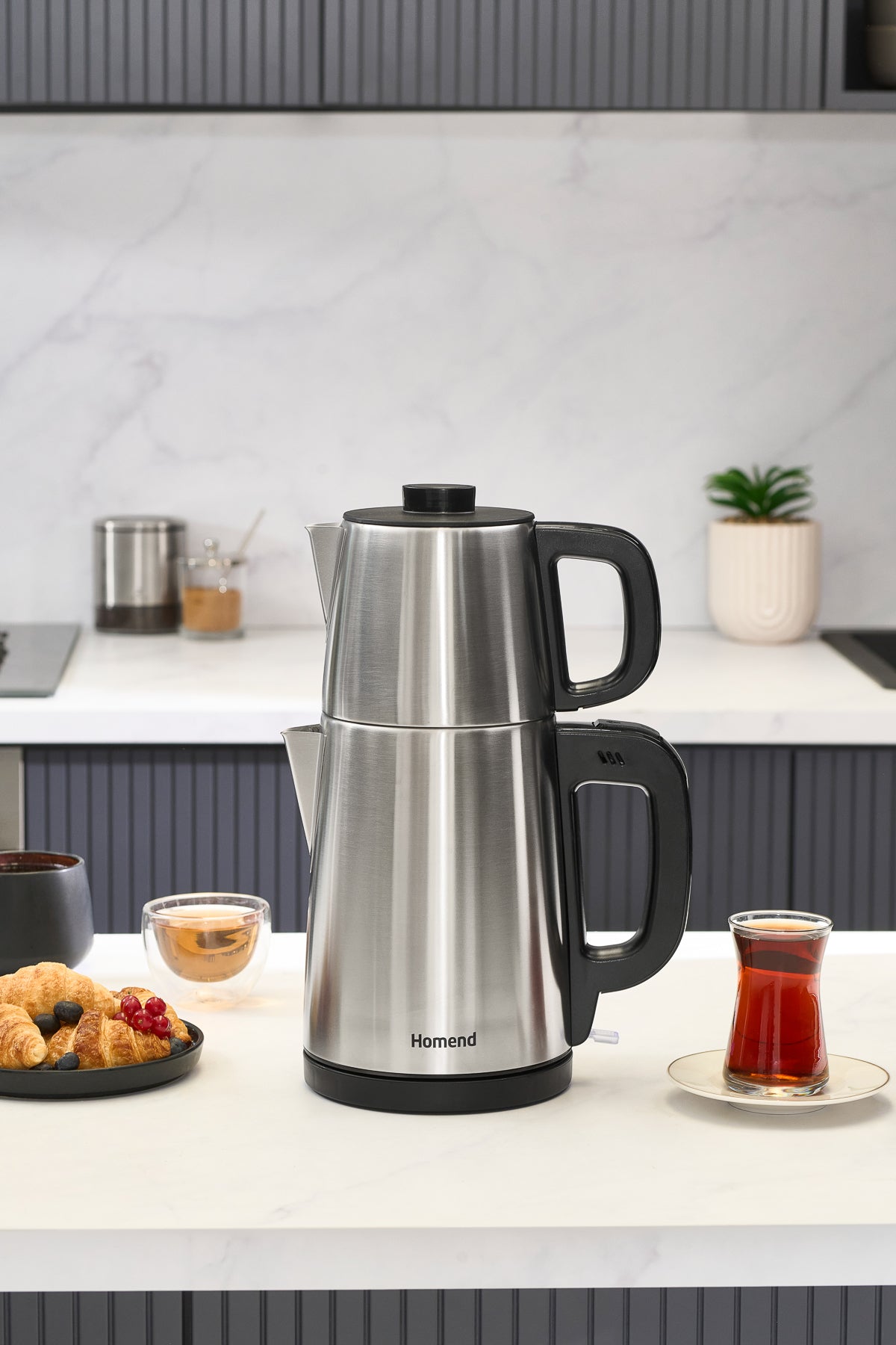 HOMEND Royaltea 1728h Tea Maker Stainless Steel - MALLTURK