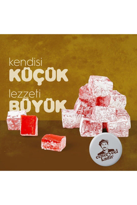 Cezeryeci kadir Rose Flavored Turkish Delight 2 x 500gr - MALLTURK