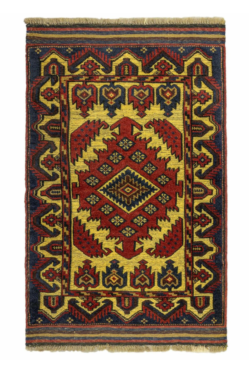 Soho Antiq Hattusa Hand-Woven Sumak Rug 82x132 cm - MALLTURK