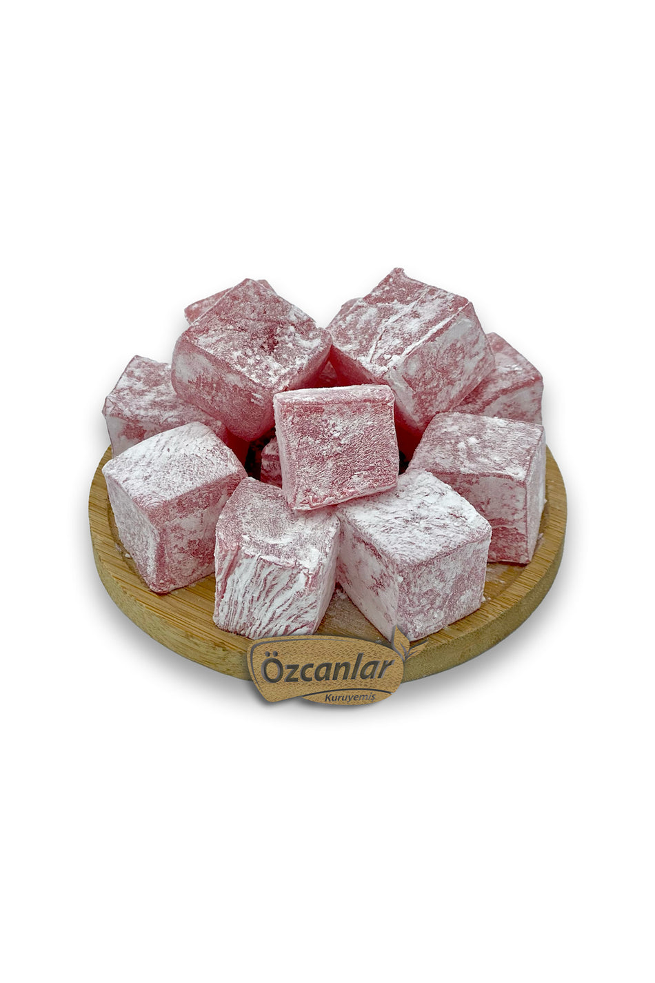 Ozcanlar kuruyemis Rose Flavored Turkish Delight 1 kg - MALLTURK