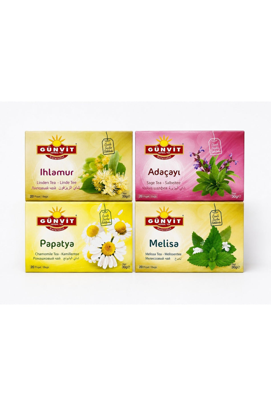Gunvit Winter Tea Series Tea Bags