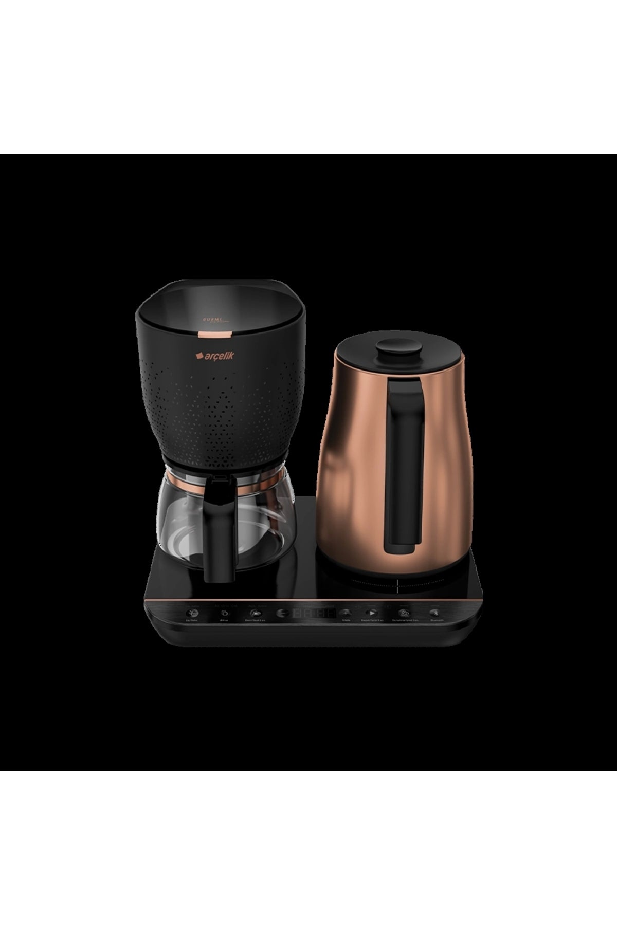 Arcelik Gurme CFM 9147 B Automatic Tea and Filter Coffee Machine - MALLTURK