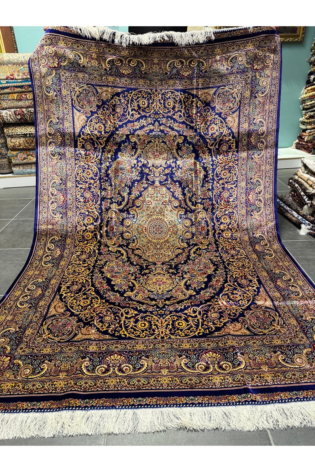HSD Iranian Silk Rug