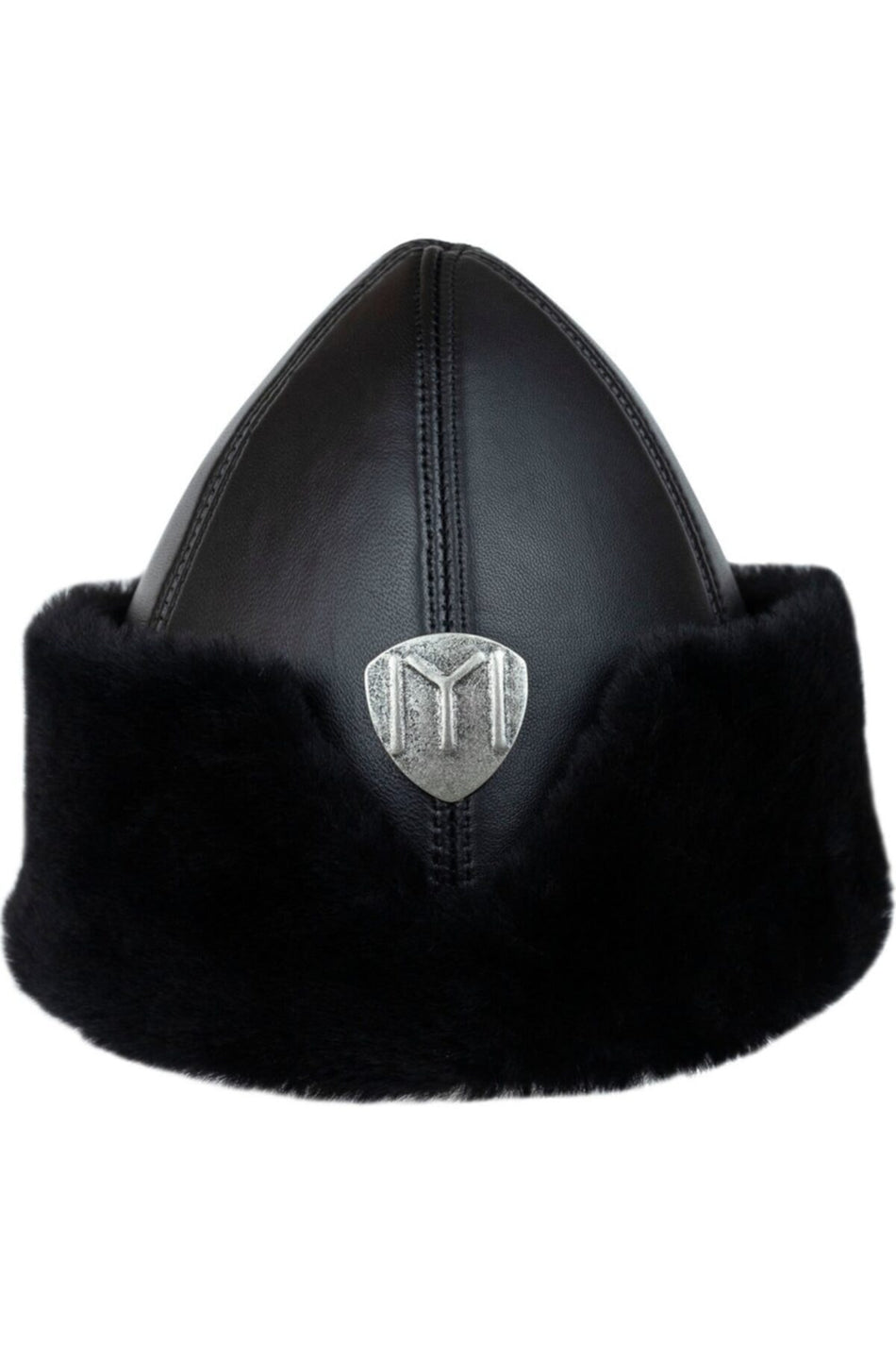 Fubileather Genuine Leather Kayı Branded Hat