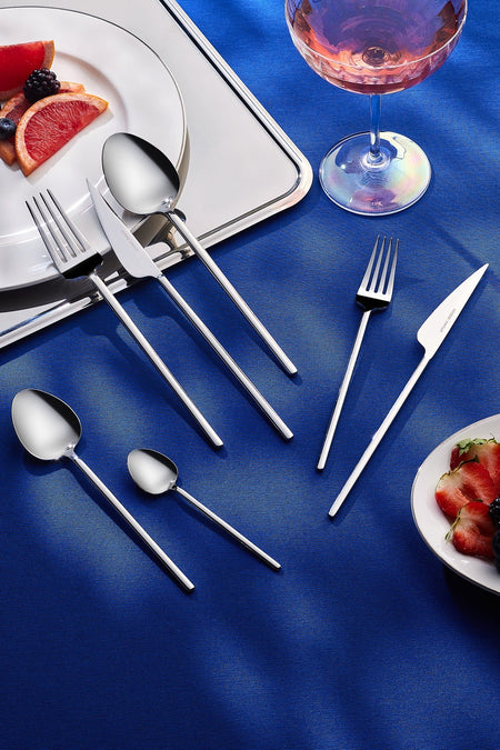 Karaca sirius 84 Piece 12 Place Setting 316 premium Flatware Boxed - MALLTURK