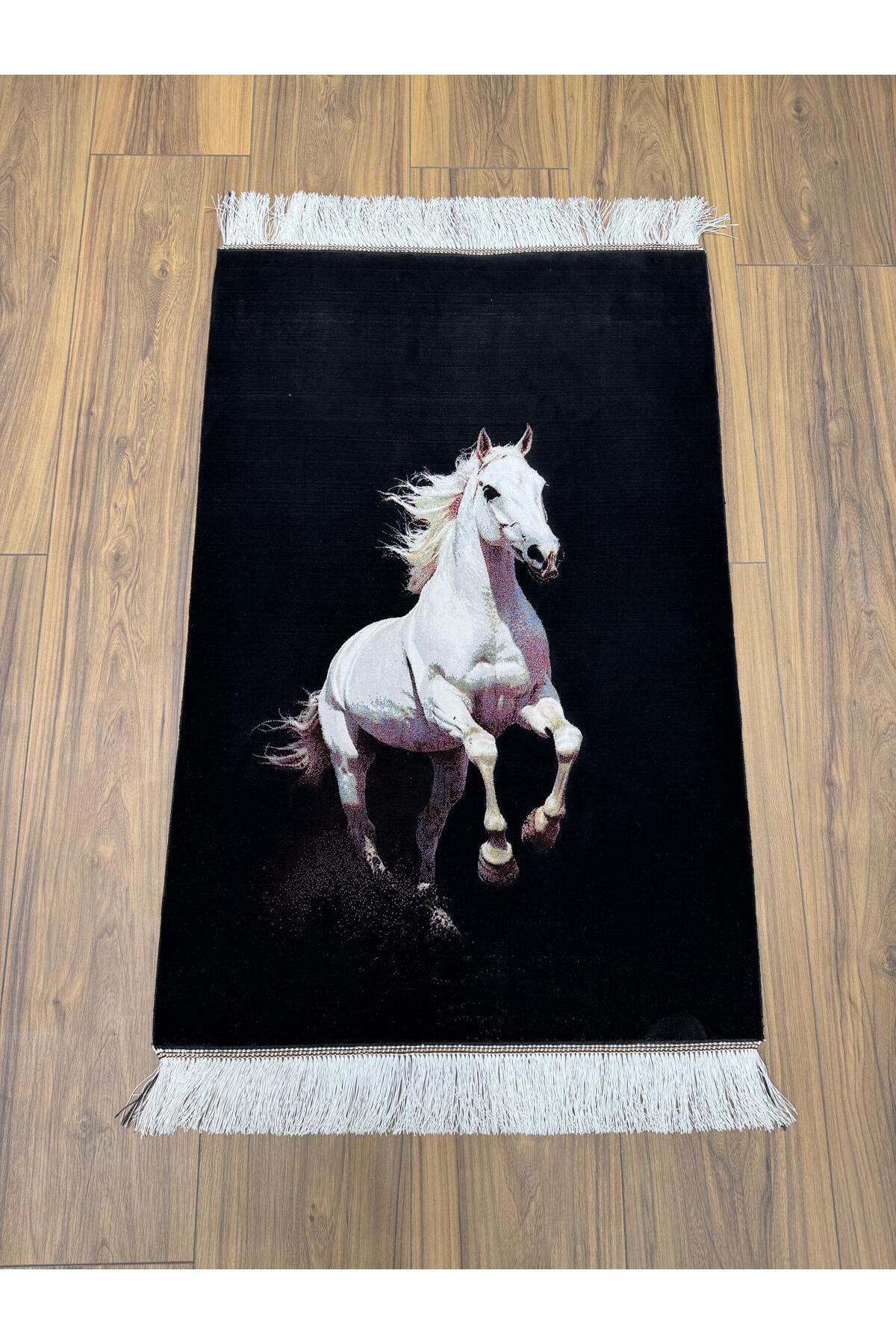 Nesem Rug Boutique Hand-Woven Iranian Silk KA315 Wall Rug Silk Fringe - MALLTURK