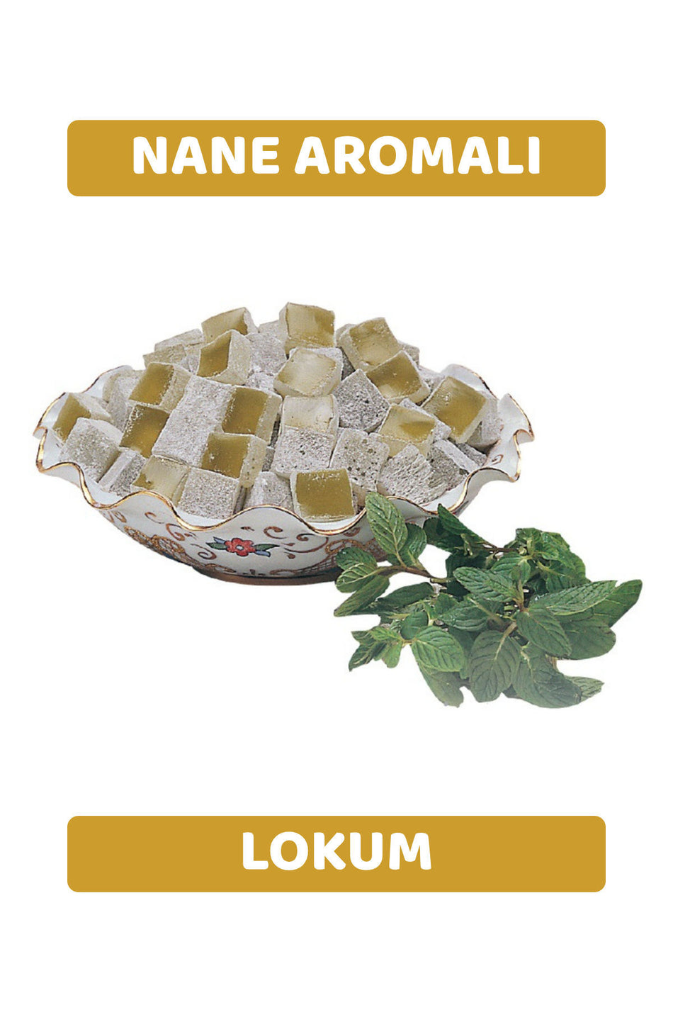 Ari lokumlari 1978 Mint Flavored Turkish Delight 500 g - MALLTURK