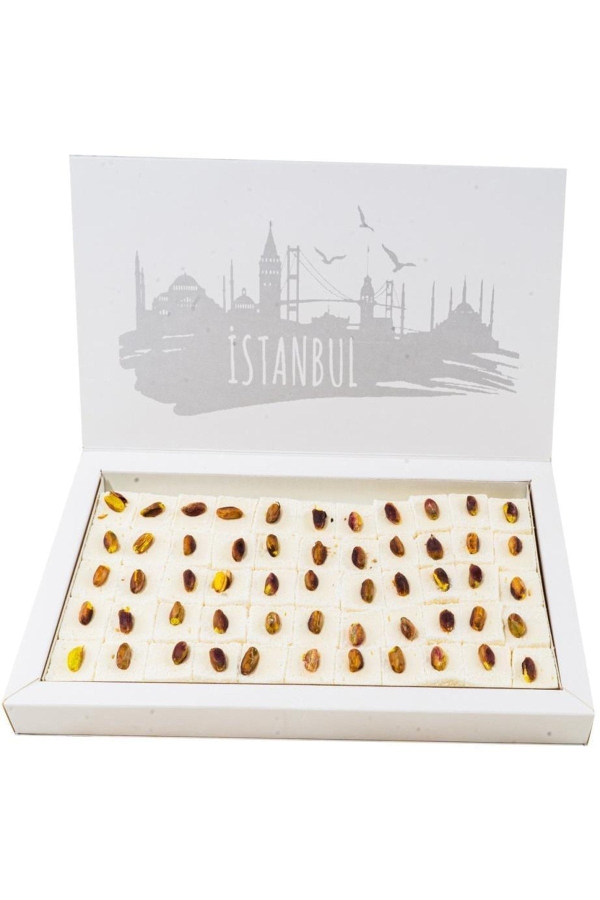 Lina Pistachio Sultan Style Turkish Delight 1 kg - MALLTURK