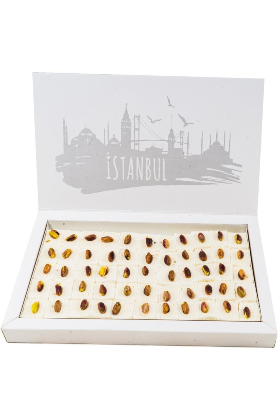 Lina Pistachio Sultan Style Turkish Delight 1 kg - MALLTURK