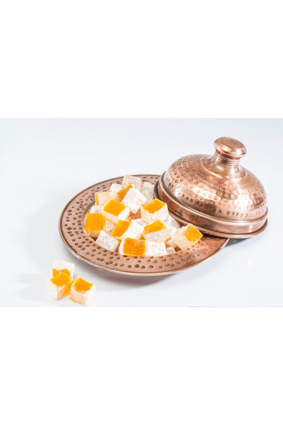 Sekerci caferzade Lemon Flavored Turkish Delight 500 g - MALLTURK