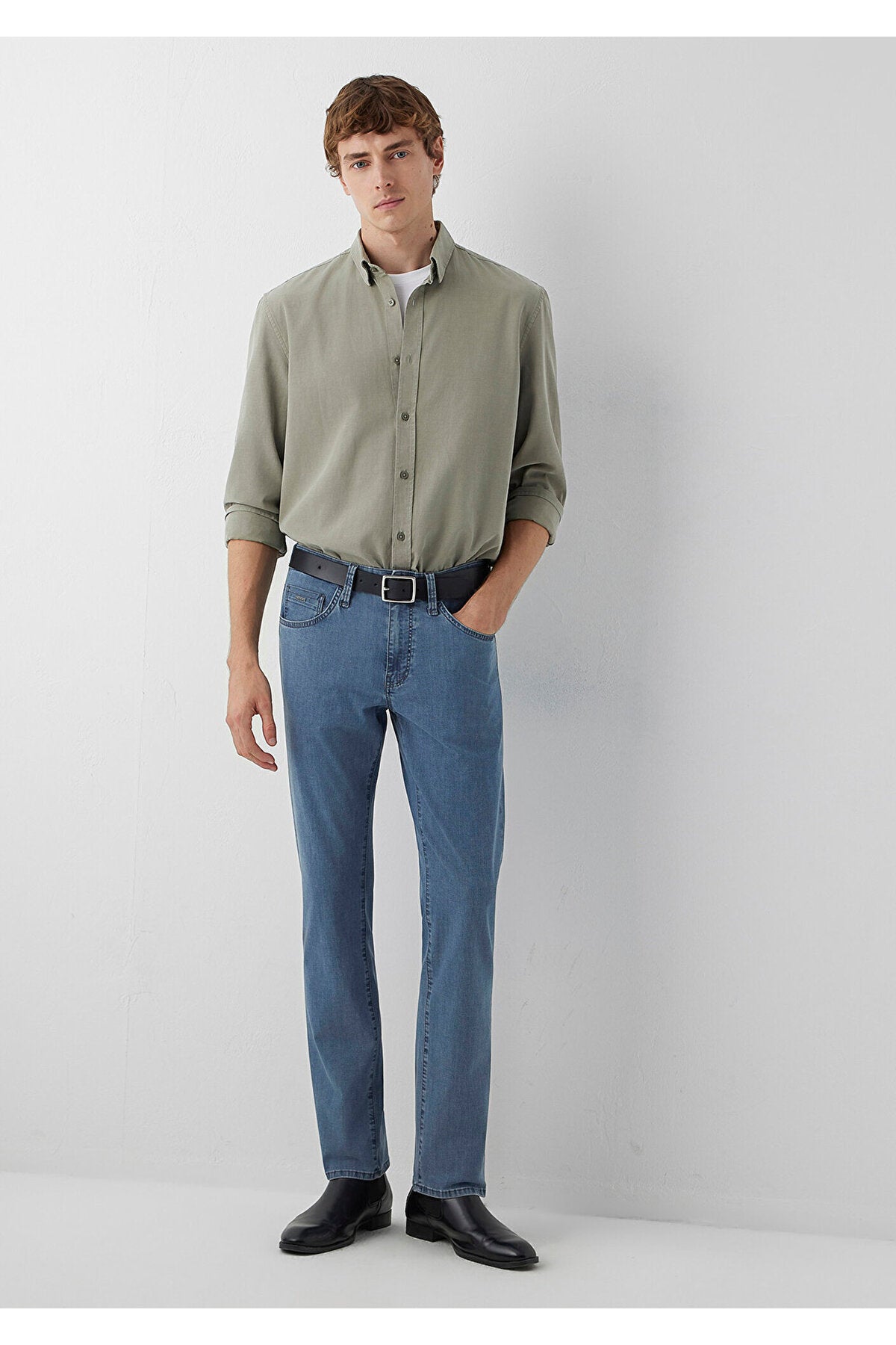 Mavi Hunter Black Foggy Light Jeans 00202A4185 - MALLTURK