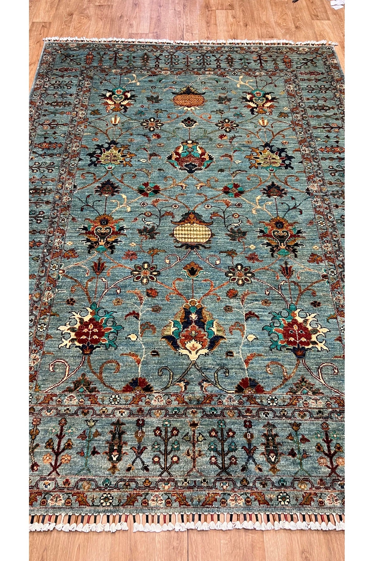 Turkmen Rug Hand-Woven Afghan Rug