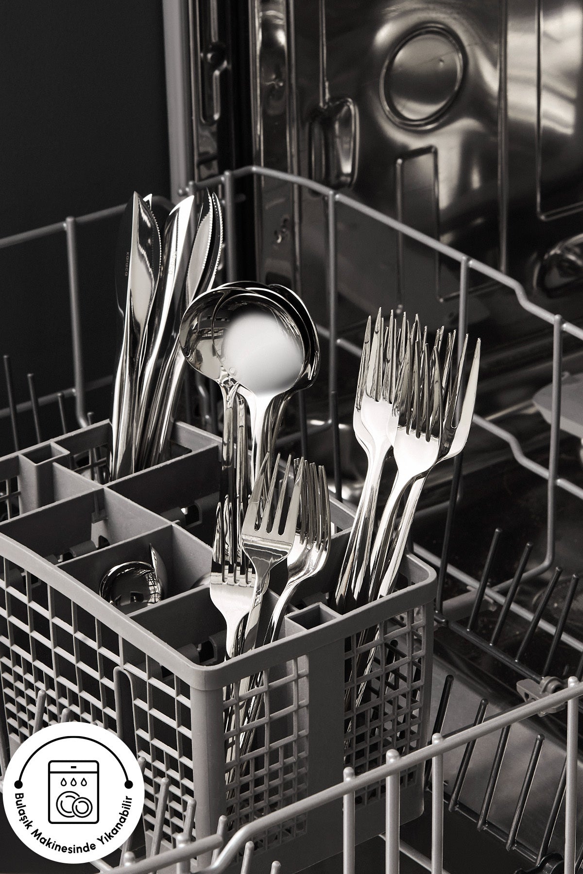 Karaca orion platin 6 Place Setting 30 Piece Flatware Set - MALLTURK