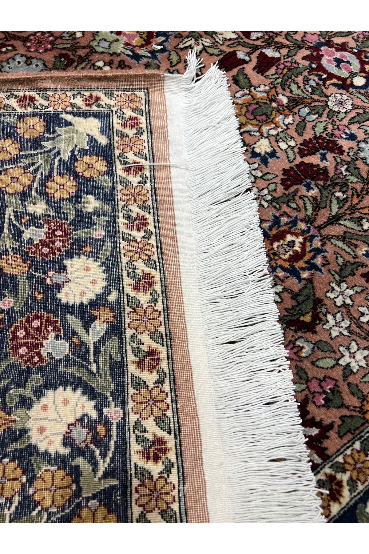 RD RAMAZAN DAG Hand Rug Art Hand-Woven Hereke Rug Lalezar Design Premium Quality Size 240x196 - MALLTURK